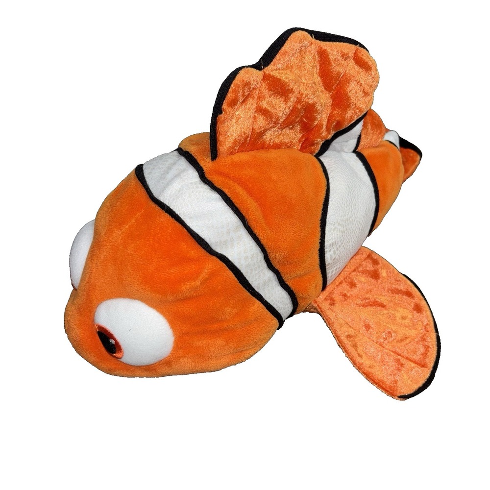 Disney Store Finding Nemo Plush 18" Original Authentic Patch Stuffed Animal Toy